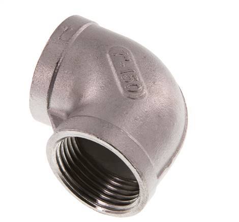 Rp 1 inch Stainless steel 90 deg Elbow Fitting 10 Bar — image 5