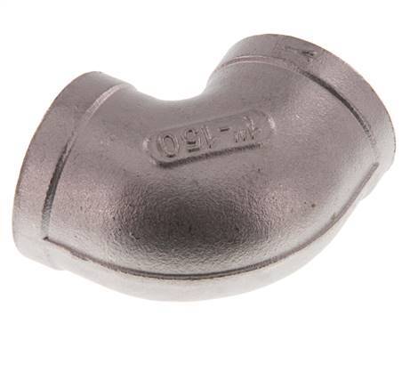 Rp 1 inch Stainless steel 90 deg Elbow Fitting 10 Bar — image 1