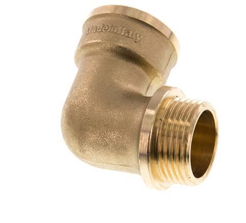 G 1 inch F/M Brass 90 deg Elbow Fitting 16 Bar — image 4