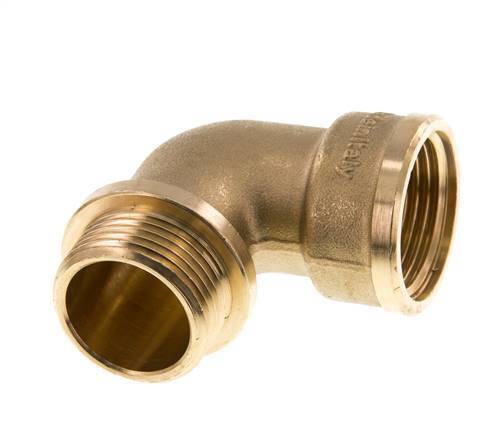 G 1 inch F/M Brass 90 deg Elbow Fitting 16 Bar — image 6