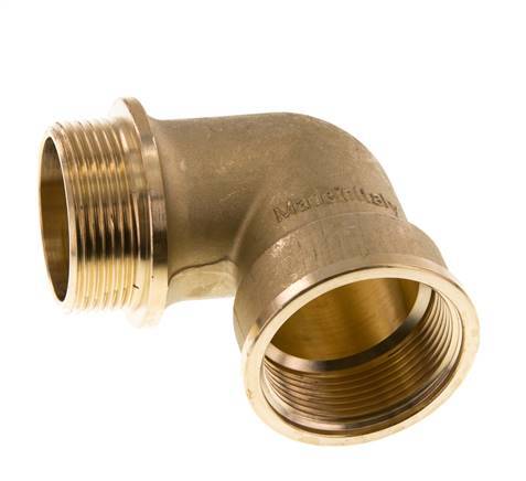 G 1 1/2 inch F/M Brass 90 deg Elbow Fitting 16 Bar — image 4