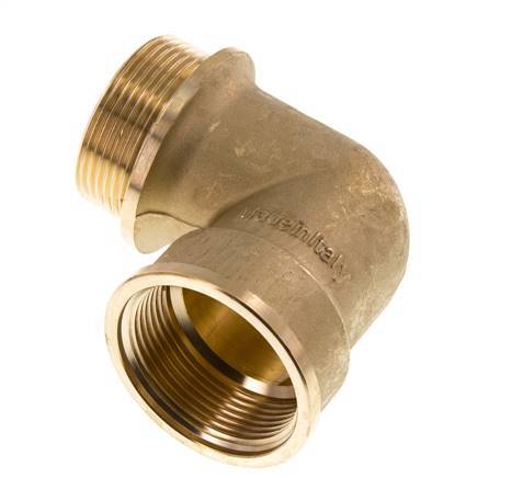 G 1 1/2 inch F/M Brass 90 deg Elbow Fitting 16 Bar — image 5
