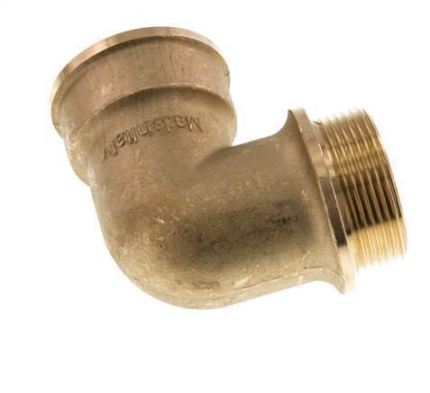 G 1 1/2 inch F/M Brass 90 deg Elbow Fitting 16 Bar — image 7