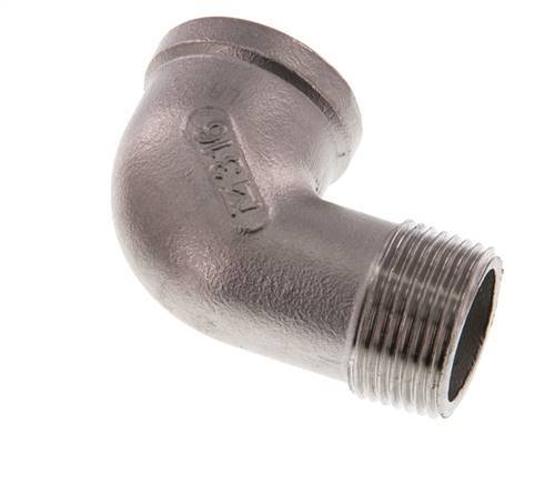 1 inch NPT x 1 inch NPT F/M Stainless steel 90 deg Elbow Fitting 16 Bar — image 4