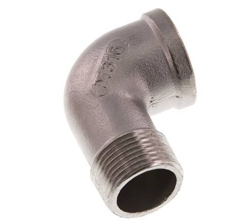 1 inch NPT x 1 inch NPT F/M Stainless steel 90 deg Elbow Fitting 16 Bar — image 5