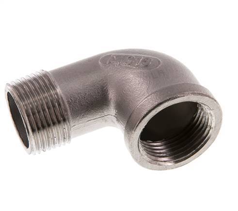 1 inch NPT x 1 inch NPT F/M Stainless steel 90 deg Elbow Fitting 16 Bar — image 7