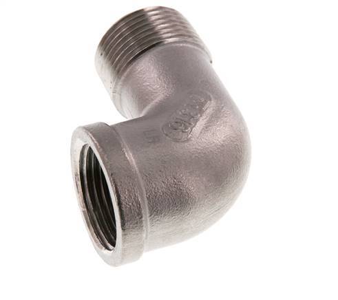 1 inch NPT x 1 inch NPT F/M Stainless steel 90 deg Elbow Fitting 16 Bar — image 9