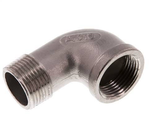 1 inch NPT x 1 inch NPT F/M Stainless steel 90 deg Elbow Fitting 16 Bar — image 1