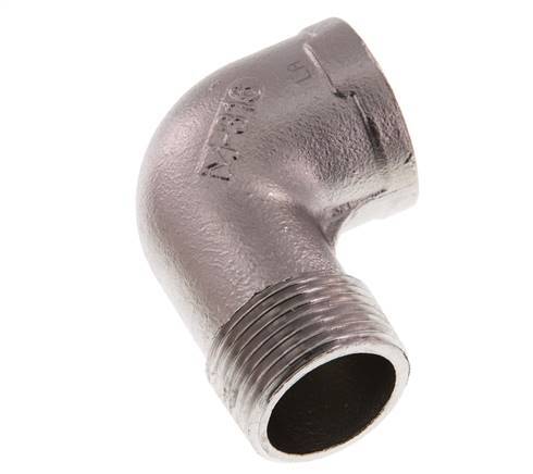 Rp 1 inch x R 1 inch F/M Stainless steel 90 deg Elbow Fitting 10 Bar — image 4