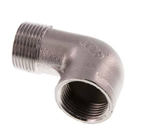 Rp 1 inch x R 1 inch F/M Stainless steel 90 deg Elbow Fitting 10 Bar — image 7