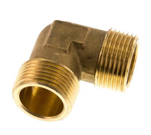 R 1 inch Male Brass 90 deg Elbow Fitting 16 Bar — image 7