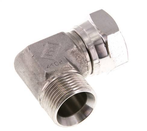 G 1 inch M/F Stainless steel 90 deg Elbow Fitting 150 Bar - Hydraulic — image 6