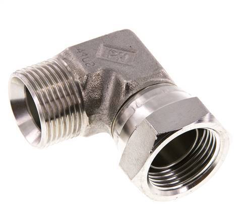 G 1 inch M/F Stainless steel 90 deg Elbow Fitting 150 Bar - Hydraulic — image 8