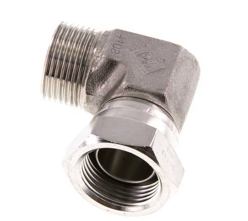 G 1 inch M/F Stainless steel 90 deg Elbow Fitting 150 Bar - Hydraulic — image 9