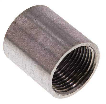 Rp 1 inch Stainless steel Round Socket 16 Bar — image 7