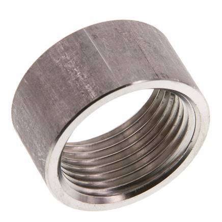 Rp 1 inch x 39.5mm Stainless steel Welding Socket 40 Bar DIN 2986 - 20mm — image 5