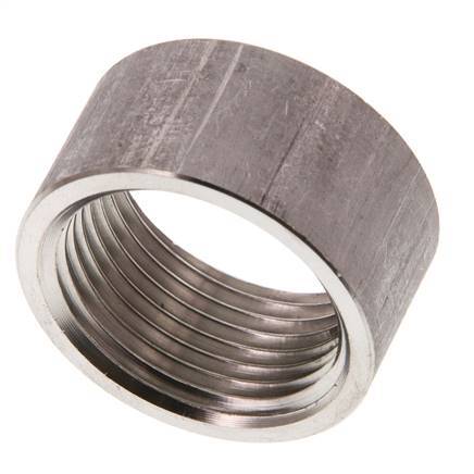 Rp 1 inch x 39.5mm Stainless steel Welding Socket 40 Bar DIN 2986 - 20mm — image 6