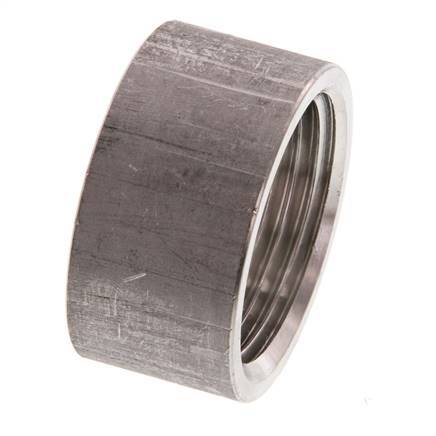 Rp 1 inch x 39.5mm Stainless steel Welding Socket 40 Bar DIN 2986 - 20mm — image 8