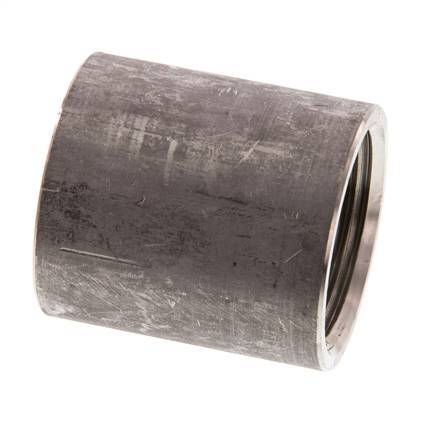 Rp 1 inch x 39.5mm Stainless steel Welding Socket 40 Bar DIN 2986 - 43mm — image 2