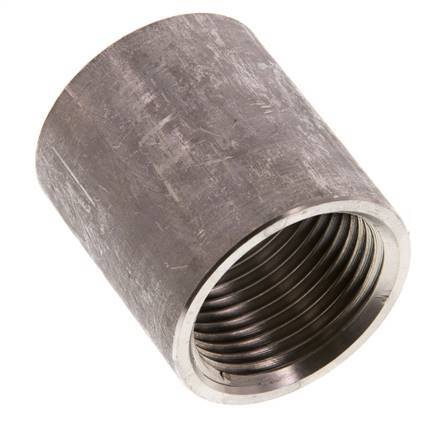 Rp 1 inch x 39.5mm Stainless steel Welding Socket 40 Bar DIN 2986 - 43mm — image 3