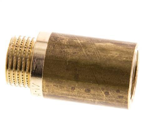 G 1/2 inch F/M Brass Extension DIN 3523 - 40 mm — image 6