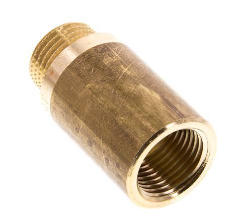 G 1/2 inch F/M Brass Extension DIN 3523 - 40 mm — image 7