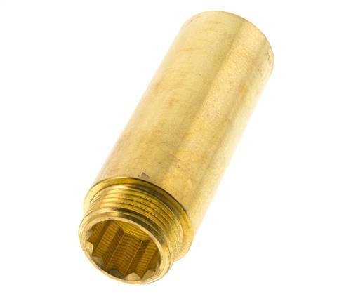 G 1 inch F/M Brass Extension DIN 3523 - 100 mm — image 4