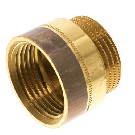 G 1 inch F/M Brass Extension DIN 3523 - 20 mm — image 1
