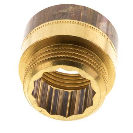 G 1 inch F/M Brass Extension DIN 3523 - 20 mm — image 4