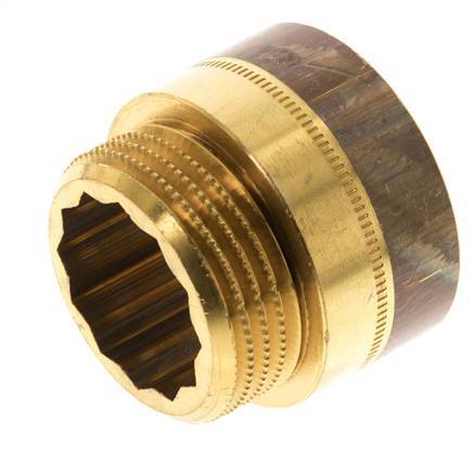 G 1 inch F/M Brass Extension DIN 3523 - 20 mm — image 5