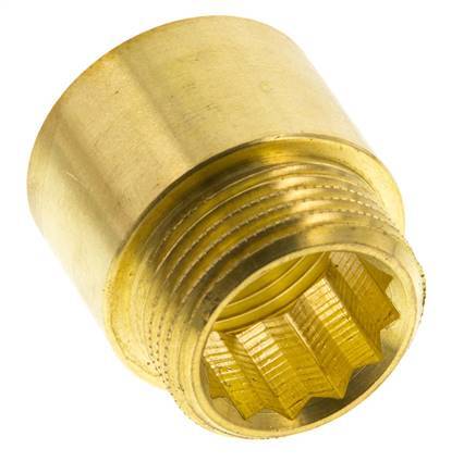 G 1 inch F/M Brass Extension DIN 3523 - 25 mm — image 7