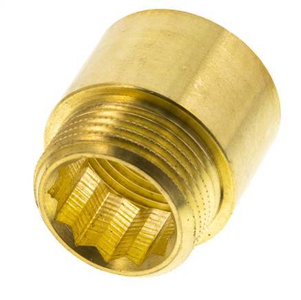 G 1 inch F/M Brass Extension DIN 3523 - 25 mm — image 8