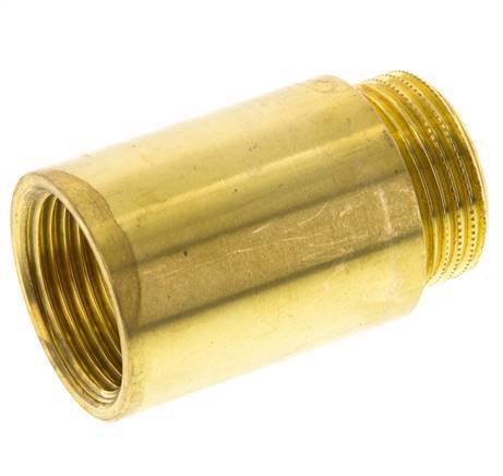 G 1 inch F/M Brass Extension DIN 3523 - 50 mm — image 1