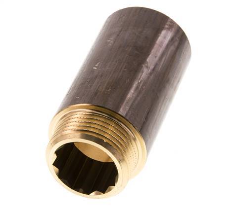 G 1 inch F/M Brass Extension DIN 3523 - 65 mm — image 4