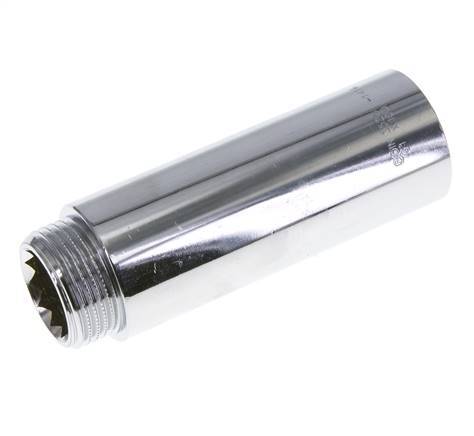 G 1 inch F/M Chromium plated Brass Extension DIN 3523 - 100 mm — image 5