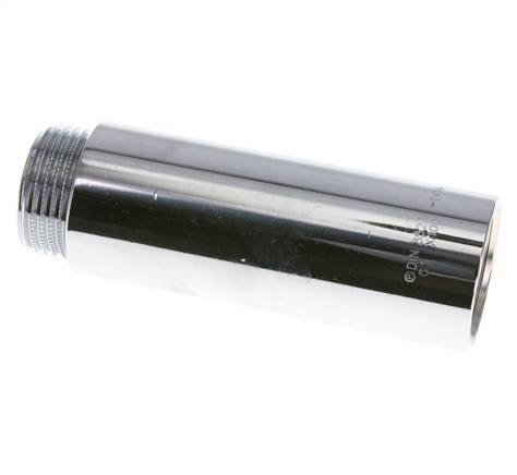 G 1 inch F/M Chromium plated Brass Extension DIN 3523 - 100 mm — image 6