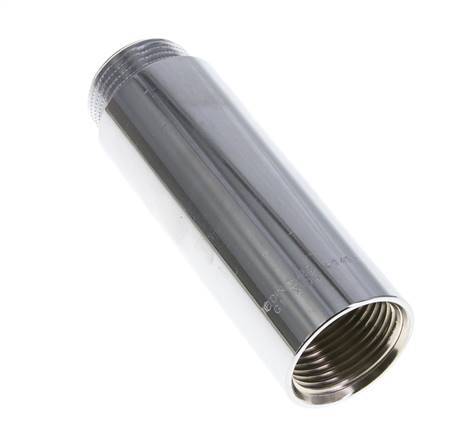 G 1 inch F/M Chromium plated Brass Extension DIN 3523 - 100 mm — image 7