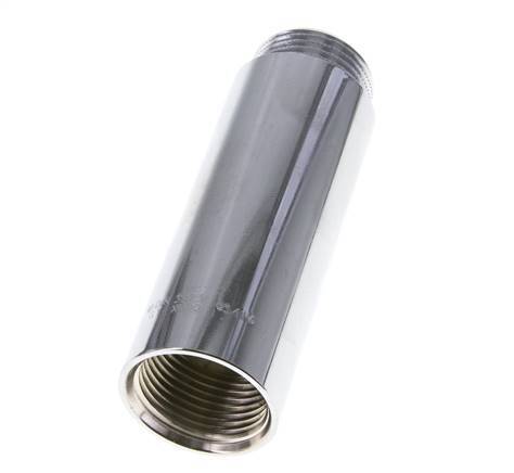G 1 inch F/M Chromium plated Brass Extension DIN 3523 - 100 mm — image 8