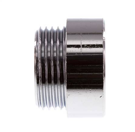 G 1 inch F/M Chromium plated Brass Extension DIN 3523 - 15 mm — image 6
