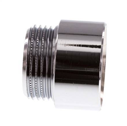 G 1 inch F/M Chromium plated Brass Extension DIN 3523 - 20 mm — image 6