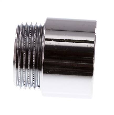G 1 inch F/M Chromium plated Brass Extension DIN 3523 - 25 mm — image 6
