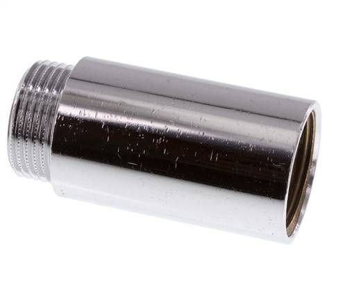 G 1 inch F/M Chromium plated Brass Extension DIN 3523 - 65 mm — image 6