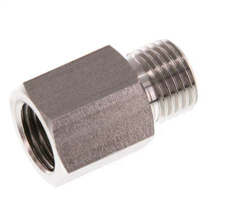 G 1/4 inch F/M Stainless steel Extension 40 Bar - 18 mm — image 1
