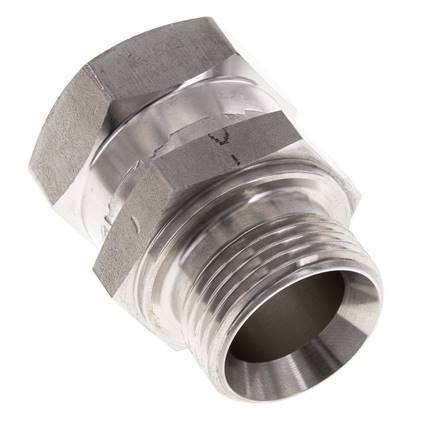 G 1 inch F/M Stainless steel Reducing Adapter 150 Bar - Hydraulic — image 4