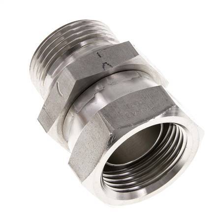 G 1 inch F/M Stainless steel Reducing Adapter 150 Bar - Hydraulic — image 8