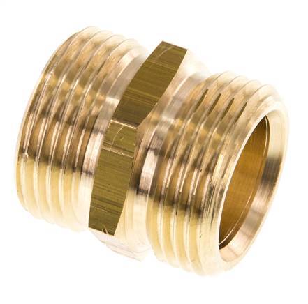 G 1 inch Brass Double Nipple 16 Bar — image 6