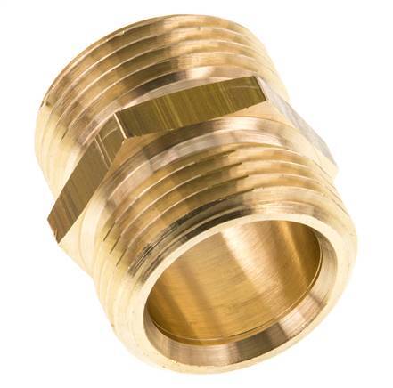 G 1 inch Brass Double Nipple 16 Bar — image 7