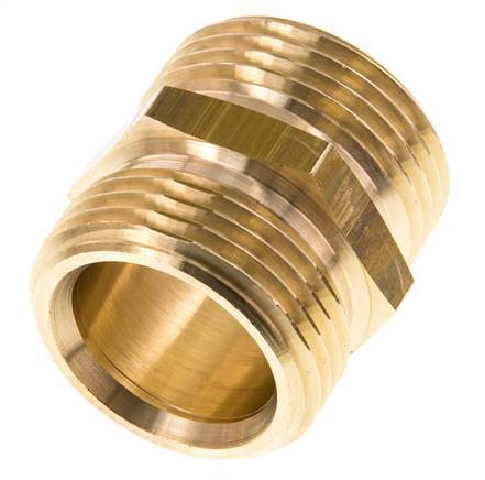 G 1 inch Brass Double Nipple 16 Bar — image 8