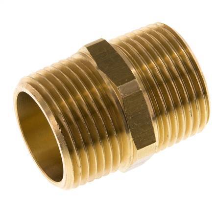 R 1 inch Brass Double Nipple 16 Bar — image 5