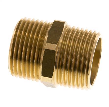 R 1 inch Brass Double Nipple 16 Bar — image 6